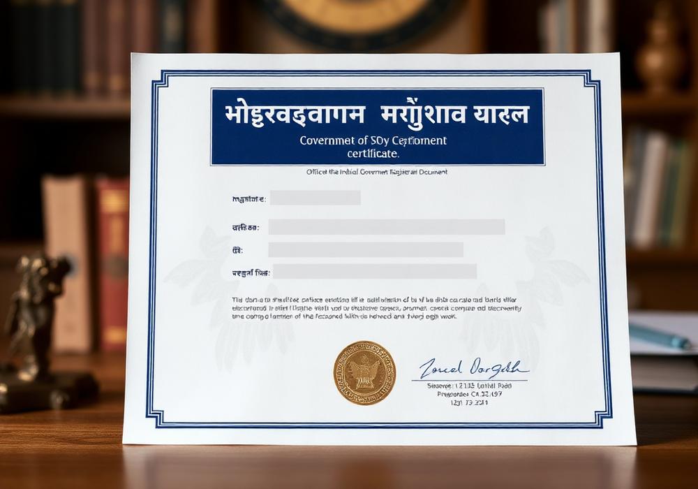 GST Registration certificate preview — placeholder image